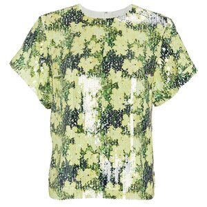 3.1 Phillip Lim Floral Printed Sequin Top - NWOT!